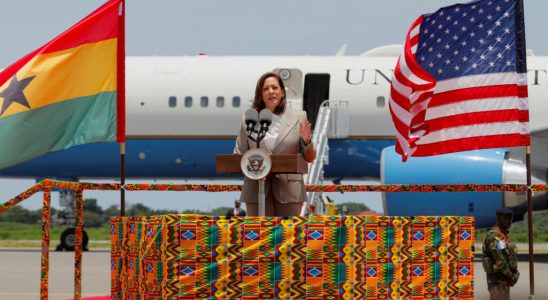 US Vice President Kamala Harris very excited about Africas future