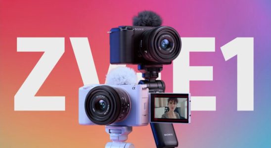 Vlog focused Sony ZV E1 camera model introduced