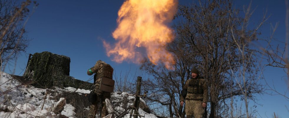 War in Ukraine Bakhmout under the onslaught of the Russians