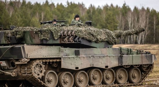 War in Ukraine the first Western heavy tanks have been