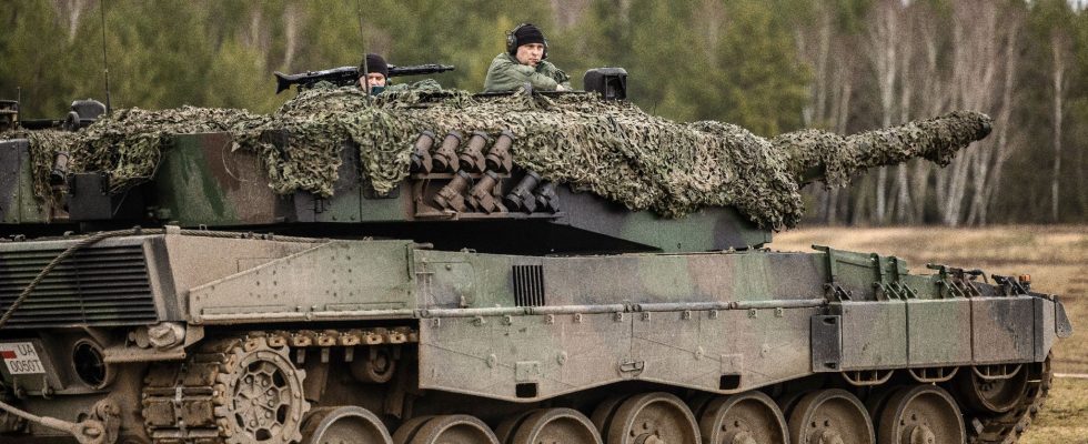 War in Ukraine the first Western heavy tanks have been