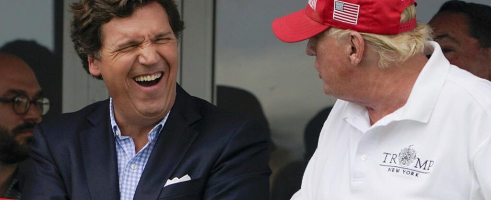 White House charge against Fox News host Tucker Carlson