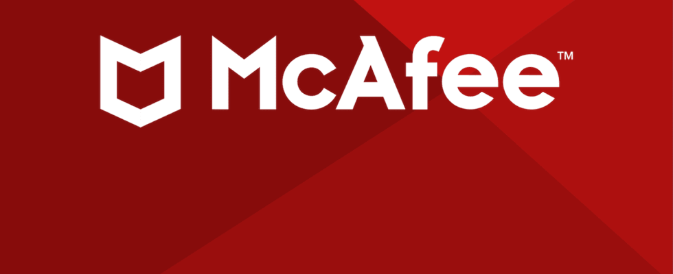 You do not use the McAfee antivirus installed and activated