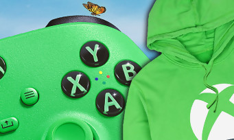 a controller and a Velocity Green hoodie here are lifestyle