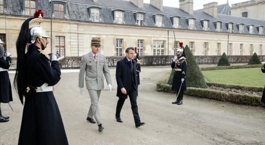 at the Invalides Emmanuel Macron pays tribute to the victims