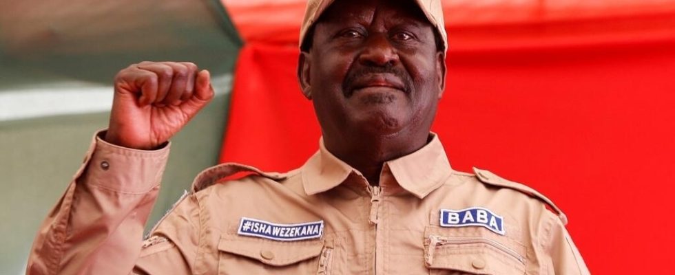 opponent Odinga launches protest campaign against President Ruto