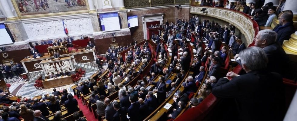 the deputies faced with motions of censure the government awaiting