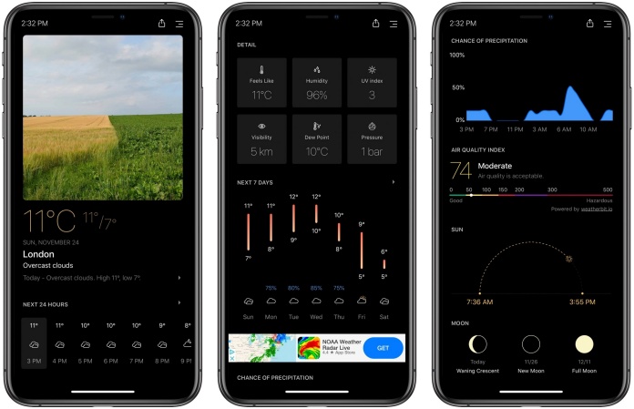 1680990243 301 Best Android Weather Apps 2023