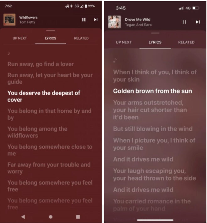 1681582335 264 Real time lyrics feature coming to YouTube Music