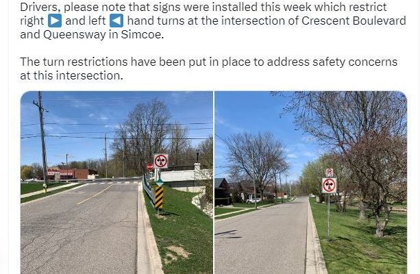 1682104216 Confusion over new road sign in Simcoe