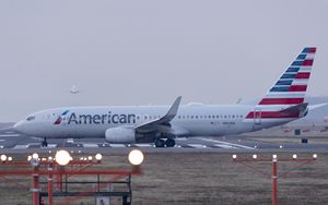 American Airlines earns first quarter profit for first time in