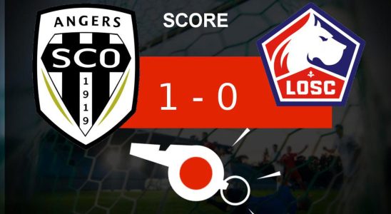 Angers Lille Angers SCO does the job the summary