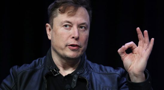 Artificial intelligence Elon Musk as if under the influence of