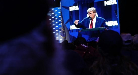 At the NRA convention Trump and the Republican candidates put