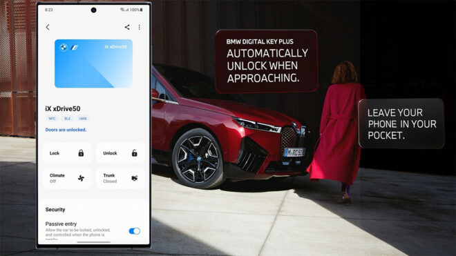 BMW Digital Key Plus also opened to the Android world