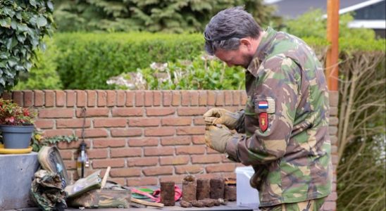 Baarnse family encounters war munitions in their backyard There were