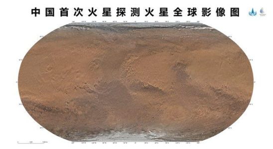 China released Here are spherical panoramic photos of the Martian