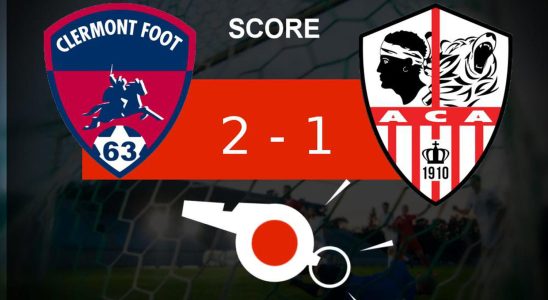 Clermont AC Ajaccio good operation for Clermont Foot the