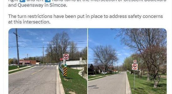 Confusing new road signs in Simcoe removed