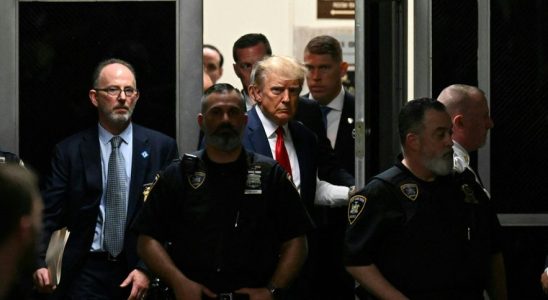 Donald Trump indicted his surreal day seen by the American