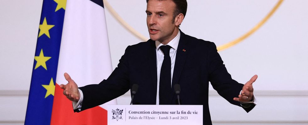 End of life Macron promises a bill by the end