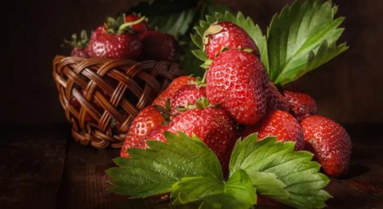 Have you ever seen the surface of a strawberry under