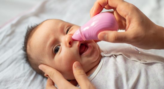 How well to blow your babys nose how many times