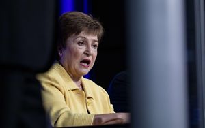 IMF Georgieva it will be the five year period of lowest