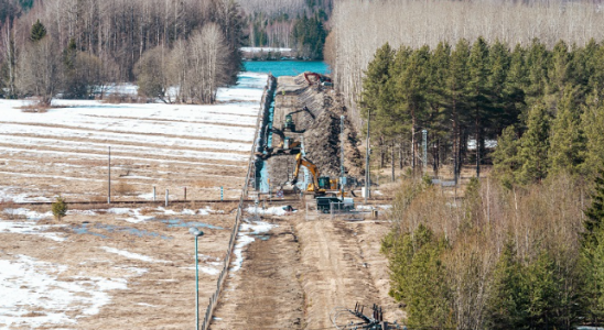 Latest news Finland has started building a fence against