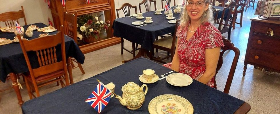 Local tea room preparing to celebrate coronation of King Charles