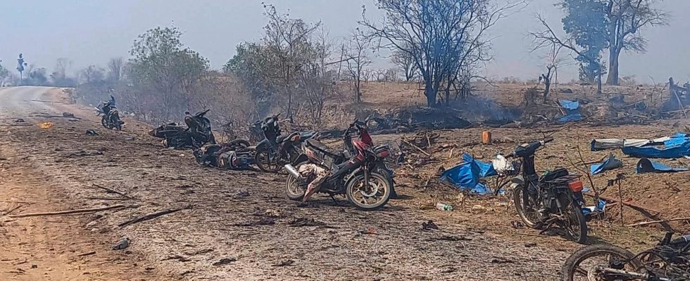 Myanmars junta confirms village attack