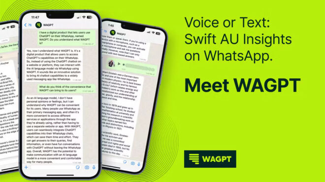 Native service that brings ChatGPT access to WhatsApp WAGPT