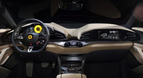 New Ferraris Will Have a Samsung Made Display