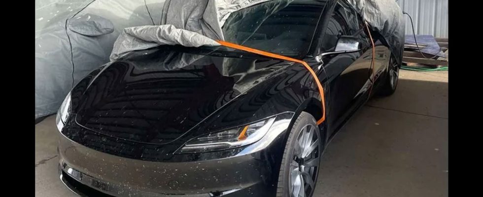 New Tesla Model 3 Spotted For The First Time