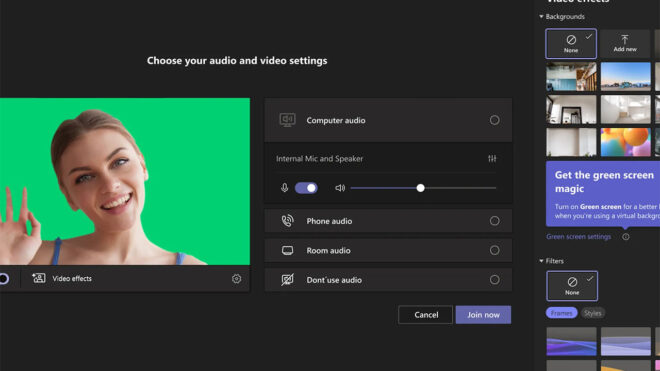 New green screen feature introduced for Microsoft Teams