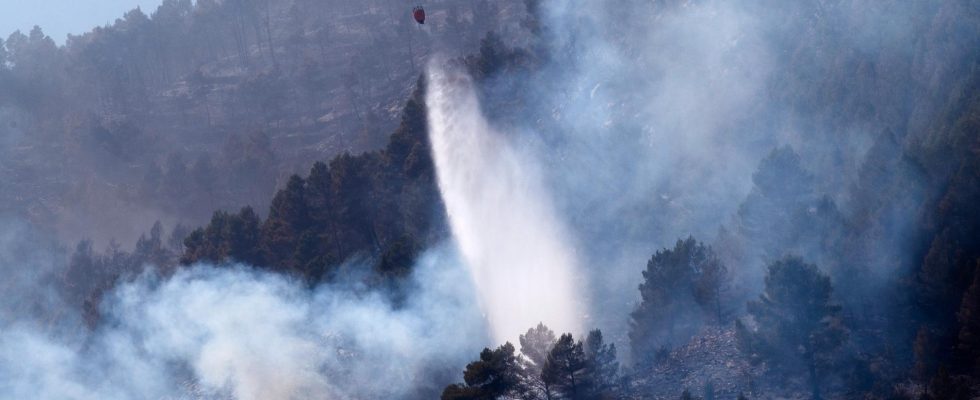 Over 100 fires started in northern Spain