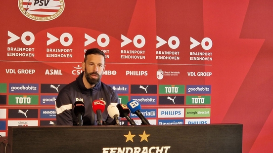 PSV coach Ruud van Nistelrooij about Spakenburg PSV A semi final is