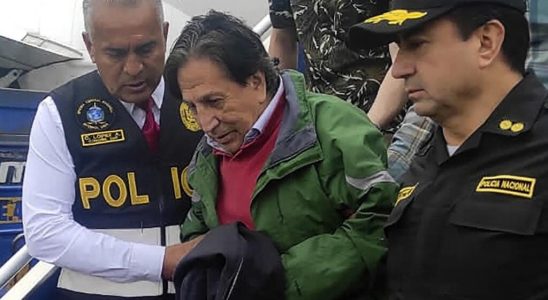 Peru Extradited from the United States former President Alejandro Toledo