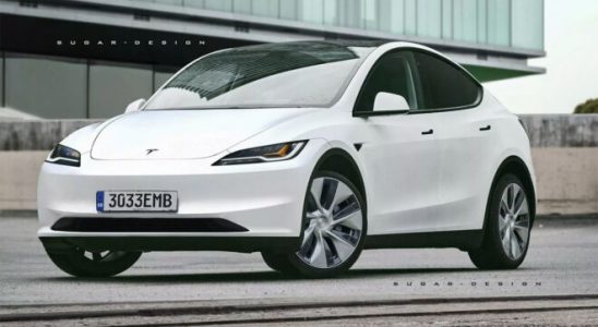 Possible new front design for Tesla Model 3 visualized