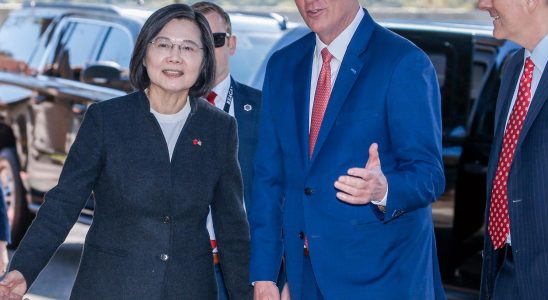 President of Taiwan welcomed by Speaker McCarthy