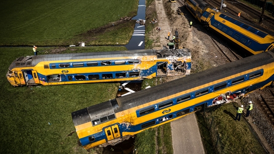 ProRail BAM crane too fast on or near train accident