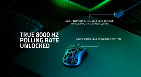 Razer Viper Mini Signature Edition gets 8000 Hz