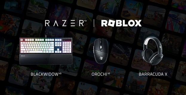 Razer and Roblox announce their first co branded peripherals