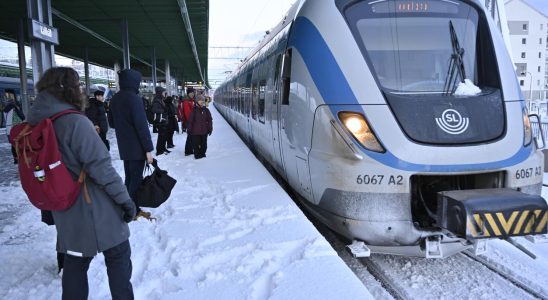 Record breaking month for Stockholms commuter train