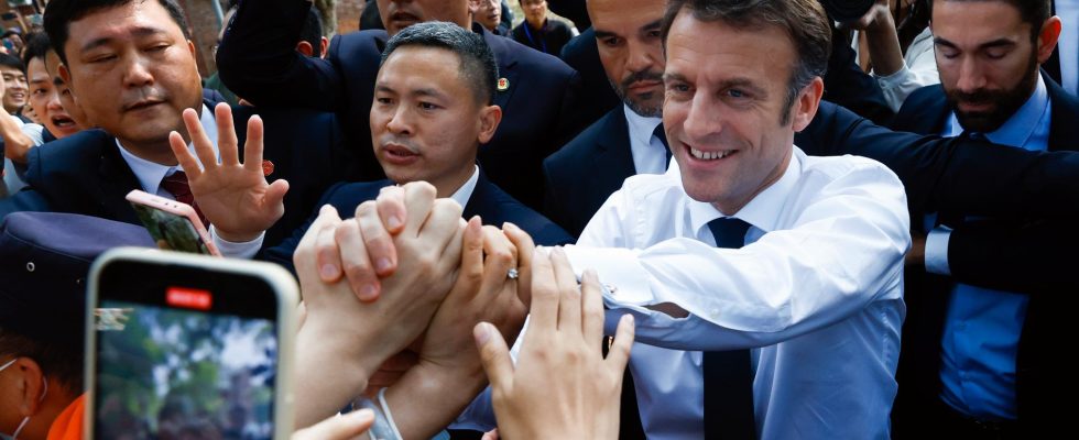 Right wing criticism in the China debate Macron is hurting Europe