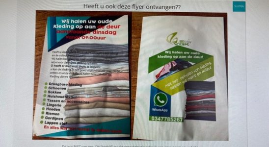 Scammers pretend to be Clothing Bank Utrecht Already had a