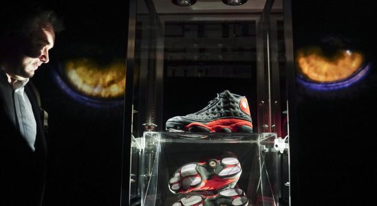 Sneakers worn by Michael Jordan sold for 22 million at