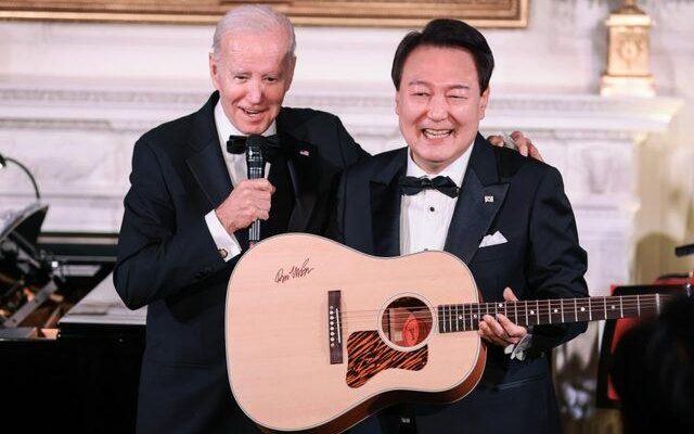 South Korean President Yoon did not offend Biden He sang