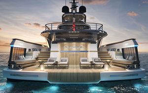 TISG the new 55m Admiral launched with interiors designed by