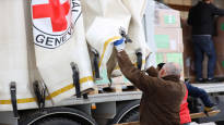 The first Red Cross aid flight arrived in Sudan